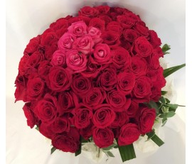 F106 99 RED ROSES BOUQUET